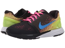 Nike Kids Lunarglide 7 Black/White/Volt/Photo Blue UK#N5-9118